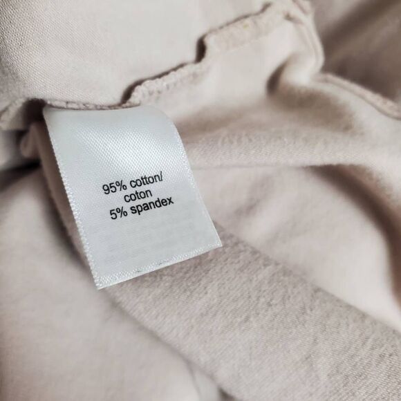 Maurices Women’s M Light Pink Cotton Blend Ribbed Tank Top Stretch Basic Layerin - Picture 5 of 6